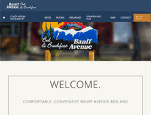 Tablet Screenshot of banffavenuebb.com